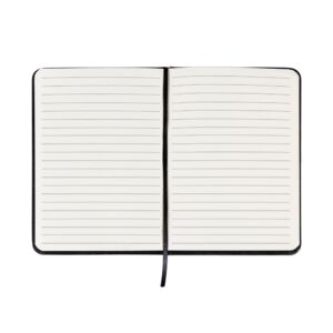 Moleskine Couro sintético- folhas com pauta